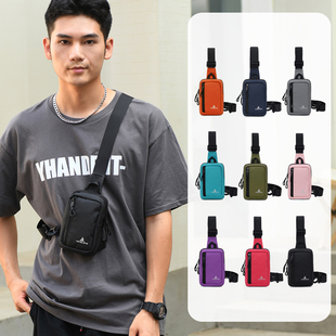 新款 运动迷你小包多功能单肩斜挎包男女户外旅行登山 休闲胸包时尚