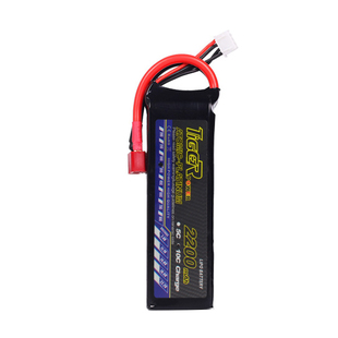 3S航模电池老虎电池11.1V2200mAh25C足球无人机遥控车快艇穿越机