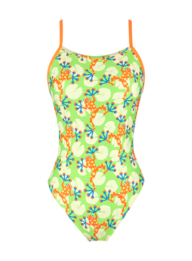 速浪|RT紧致焕彩系列|RT20雨林蛙|无胸垫|女士泳衣竞速