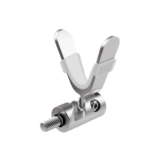 叮当鱼折叠支架头便携稳定黑坑架杆蝴蝶钓鱼竿炮台羊角头垂钓渔具