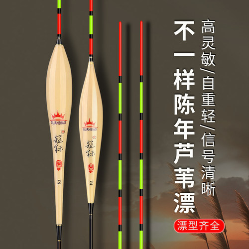 冠标芦苇硬尾鲫鱼轻口高灵敏浮漂