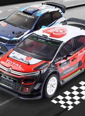 美嘉欣2025新品14303 14304WRC雪铁龙C3大众polo遥控车正品包邮