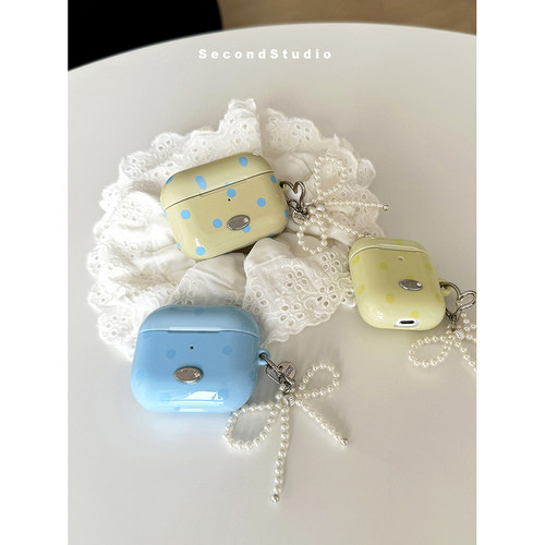 少女韩系进口菲林壳手工珍珠挂件