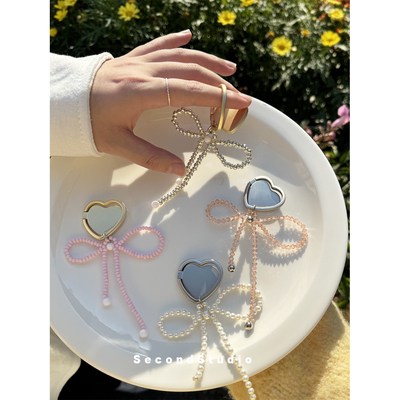 自制款可爱指环手拿自拍通用粘贴