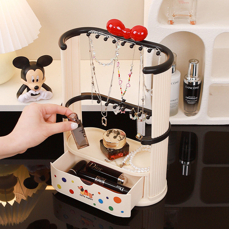 高级首饰架桌面带抽屉首饰盒耳饰项链展示架饰品收纳挂架盒展示架,饰品/流行首饰/时尚饰品新,首饰展示架,淘宝优惠券,粉丝福利购,淘宝优惠卷