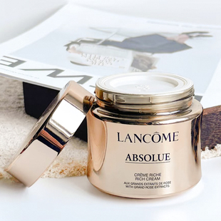 兰蔻 菁纯臻颜焕亮乳霜滋润型60ml 新版金纯玫瑰修护面霜 会员礼