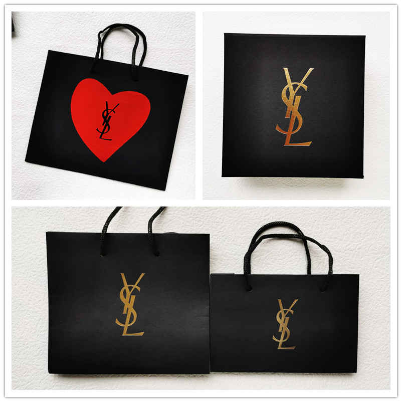 国内ysl圣罗兰空礼盒 纸盒 化妆品香水空礼品盒 送礼包装盒 纸袋