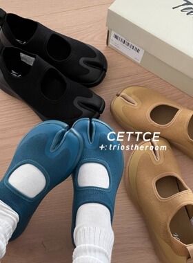 CETTCE 折扣现货 Tabi Footwear Sandal 针织鞋面分趾玛丽珍鞋