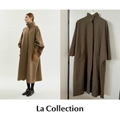 羊毛大衣外套 CETTCE Sahara Collection 极简高领蝙蝠袖 现货