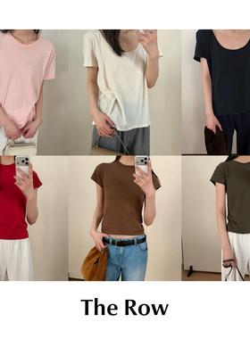 【SALE】CETTCE 现货 The Row经典短袖T恤Blaine/Olea/Tori/Tommy
