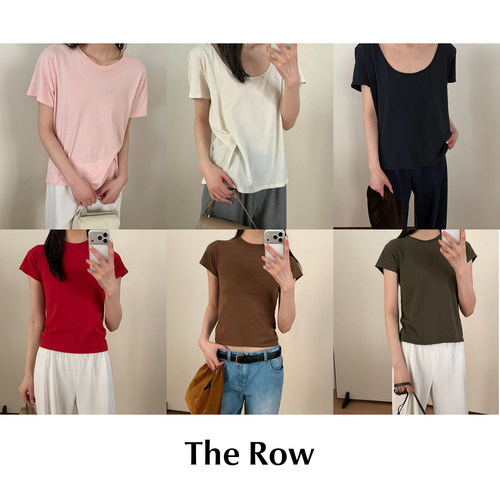 【SALE】CETTCE 现货 The Row经典短袖T恤Blaine/Olea/Tori/Tommy