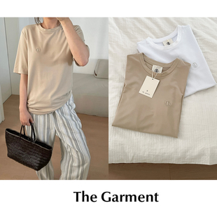 Garment logo刺绣圆领短袖 T恤 The 款 现货 CETTCE SALE 经典