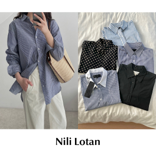 现货 CETTCE Nili Lotan 上衣合集 条纹印花拼色纯色衬衫 SALE