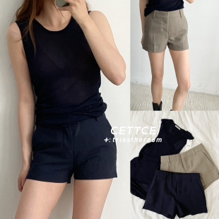 折扣现货 CETTCE Ami 秀款 坦克背心羊毛短裤 圆领长款 SALE