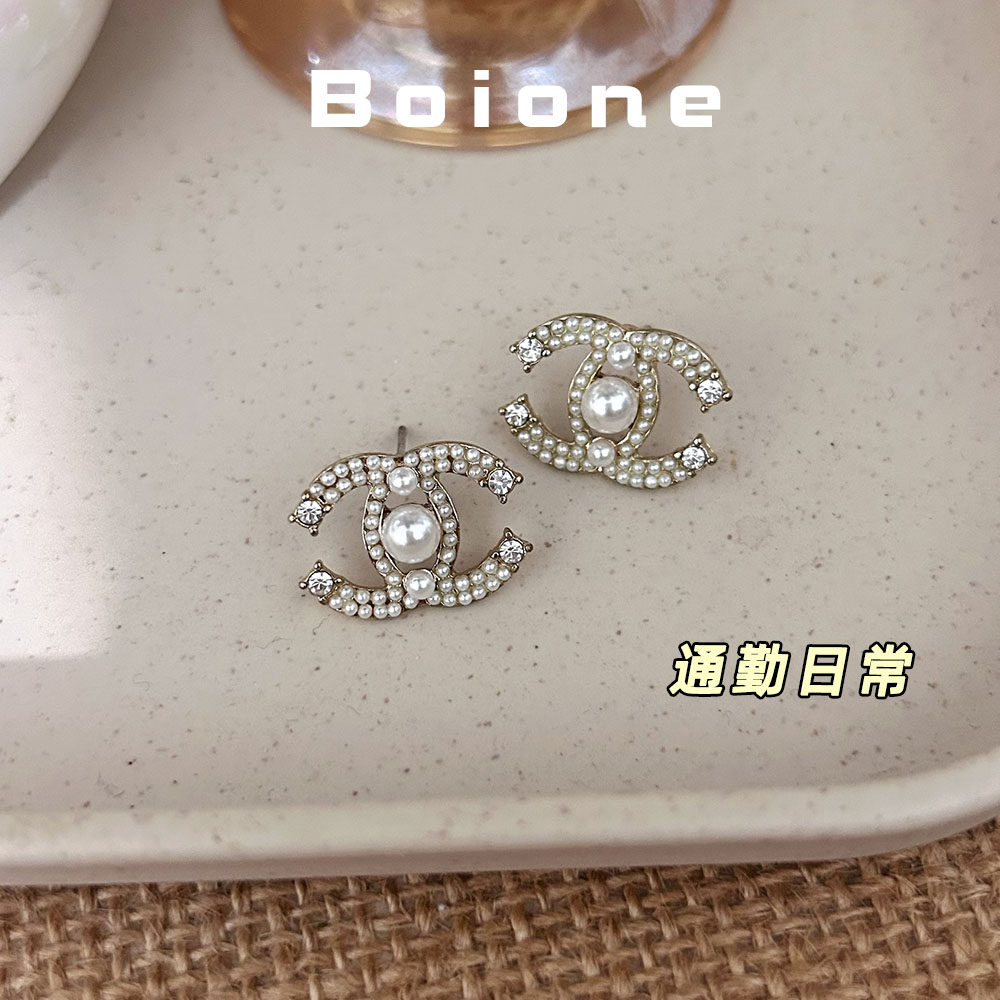 【实拍】复古小香风日常通勤耳钉