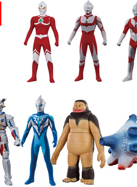 万代奥特曼EX托雷基亚软胶人偶乔尼亚斯 葛雷  帕瓦特 布鲁顿玩具