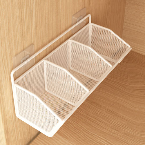 学校宿舍墙上免打孔分层置物架子