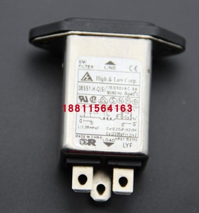 08SS1 Q濾波器8A帶耳朵電源插座臺達
