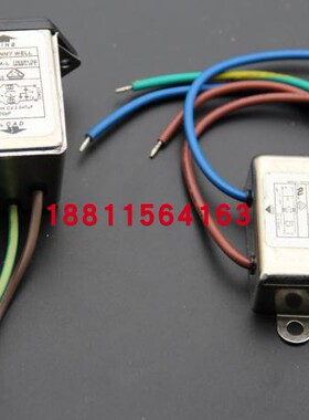 台湾力征CANNY WELL带棕绿蓝三条线滤波器CW1B-1A-L/CW1B-3A-L