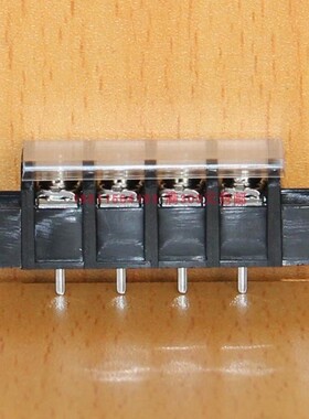 DECA台湾进联8.25间距4位黑色带盖美规接线端子台T33-MEM11