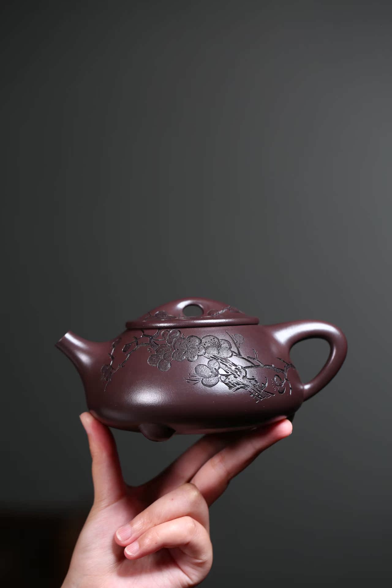 【实价询客服】周建春景舟石瓢宜兴紫砂壶名家大师高端茶器纯手工