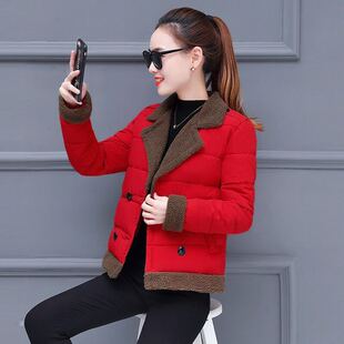 棉服女2025新款短款羽绒棉衣女装冬天外套潮ins冬季百搭小棉袄