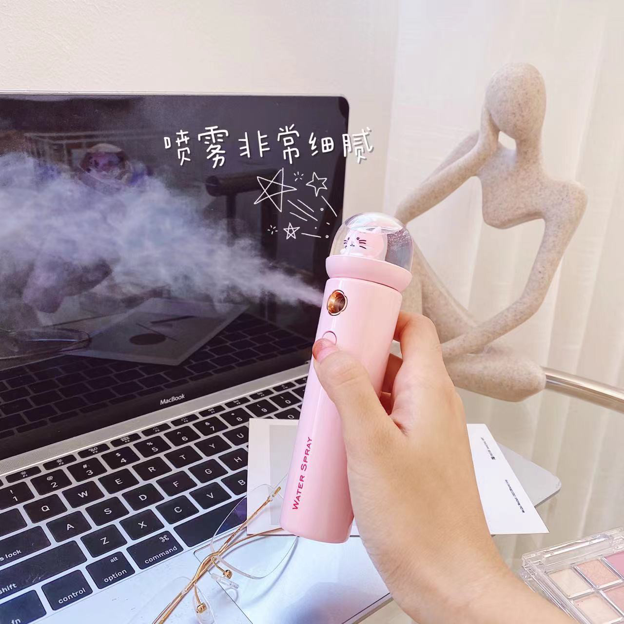 出外贸 充电式纳米补水仪脸部保湿喷雾