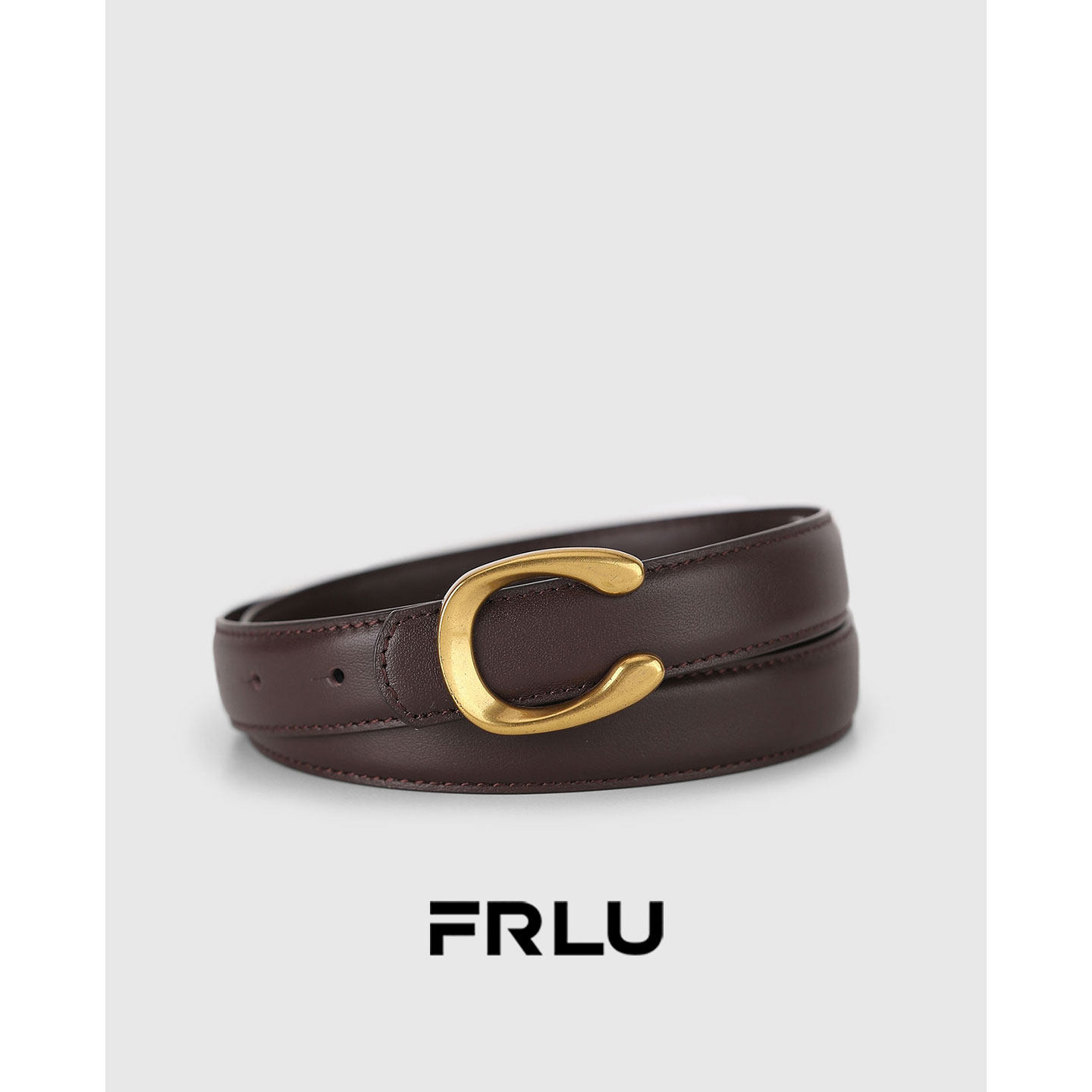 头层牛皮女士真皮皮带装饰百搭简约腰带高级感时尚配牛仔裤带