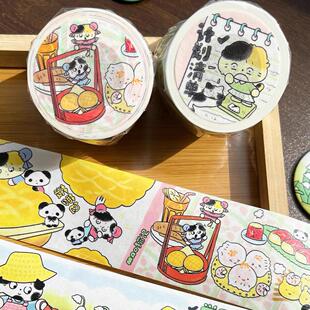 猫牌盐汽水新品第十四弹中华美食/计划清单主题手帐和纸胶带