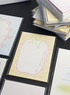 AGUGU23℃的日常盐系便签m5手账本内页笔记本内页替换内页74x105