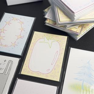 AGUGU23℃ 日常盐系便签m5手账本内页笔记本内页替换内页74x105