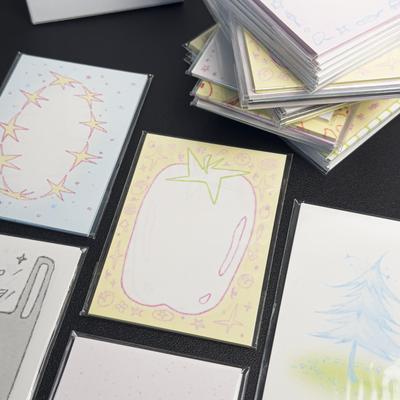 AGUGU23℃的日常盐系便签m5手账本内页笔记本内页替换内页74x105