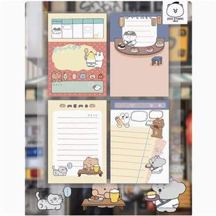 zoozoo猪猪学生党冷饮寿司可爱内页M5活页内页便签手帐小本子分装