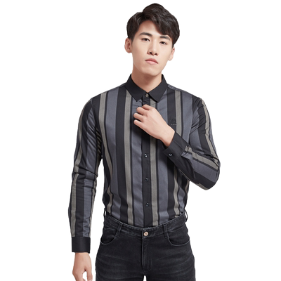 古鲨保暖清仓长袖衬衫