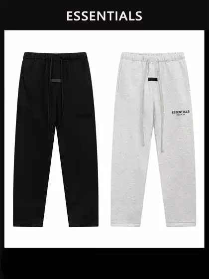 Ningbo Original Factory FOG KIMI ESSENTIALS High Street Pants Casual Wide Leg Straight Leg Long Pants Men's Trendy
