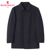 中长 专柜款 男装 梦特娇 风衣外套春秋季 商务翻领夹克2533150JK21