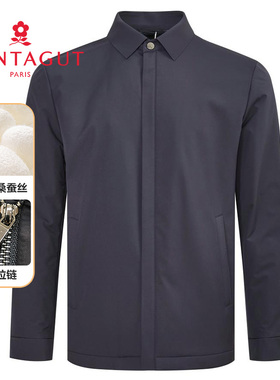 85%桑蚕丝/行政棉服]梦特娇男士厚外套秋冬季夹克棉衣2460750PD21