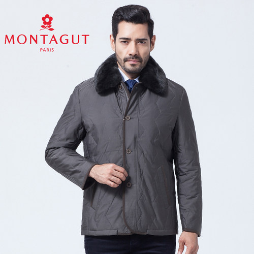 montagut梦特娇秋冬款男士羽绒服