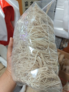 赣南客家特产正宗安远名菜纯手工鱼丝粉三特色鱼丝面假燕500克