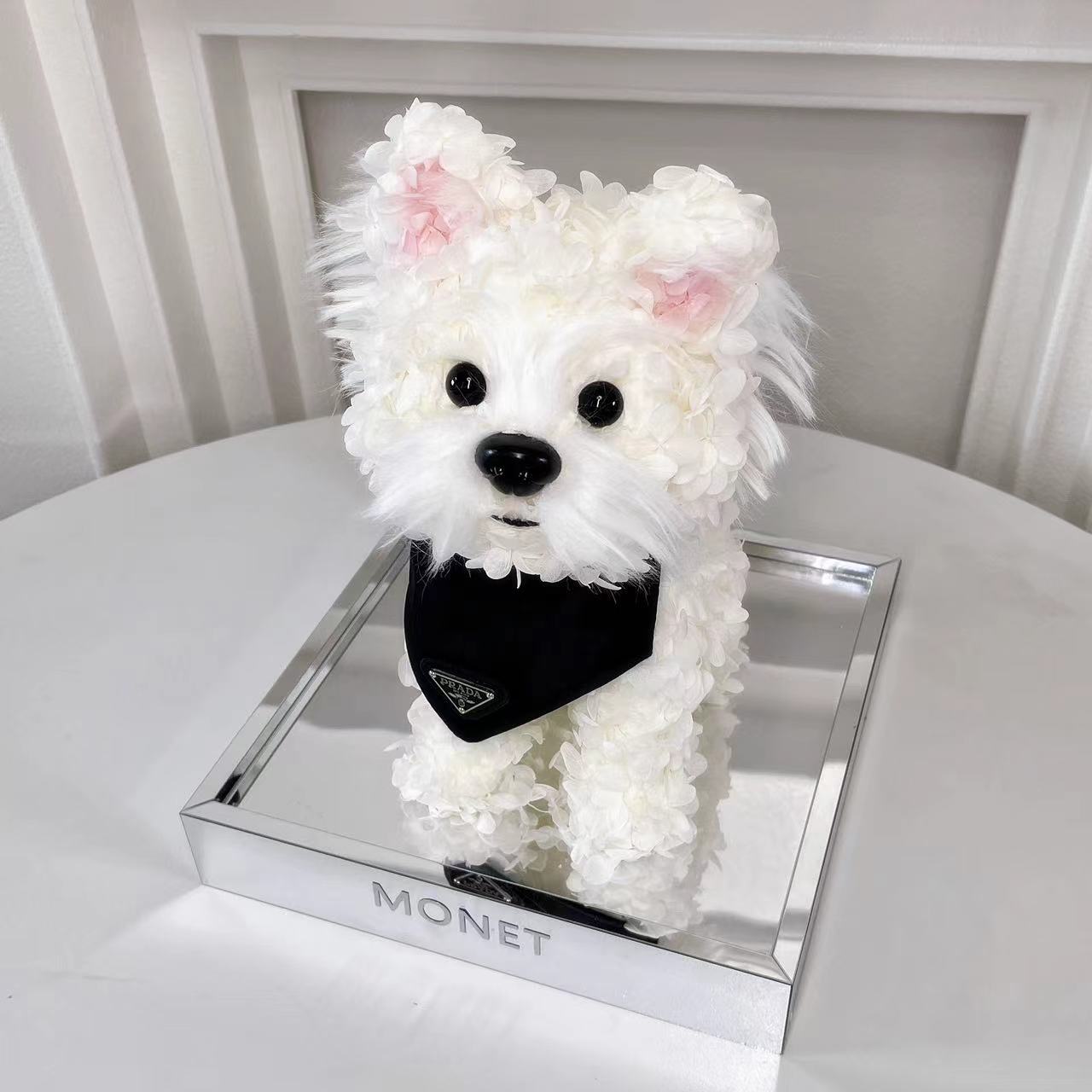 西高地永生花自家小狗定制