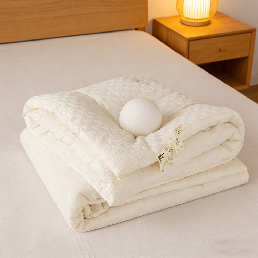 新款A类华夫格大豆被子春秋冬被四季被芯保暖柔软亲肤冬被被芯