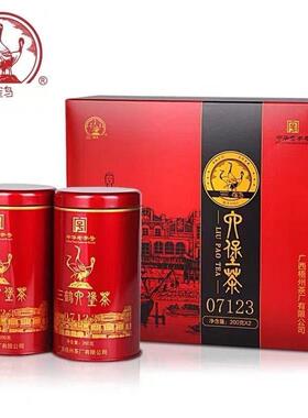 广西三鹤 【07123】茶叶礼盒 400g六堡茶2014年陈化