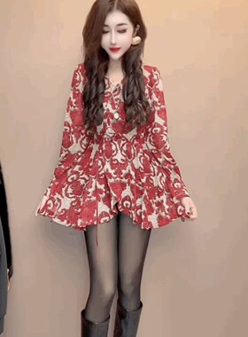 气质收腰T恤打底衫女遮臀上衣