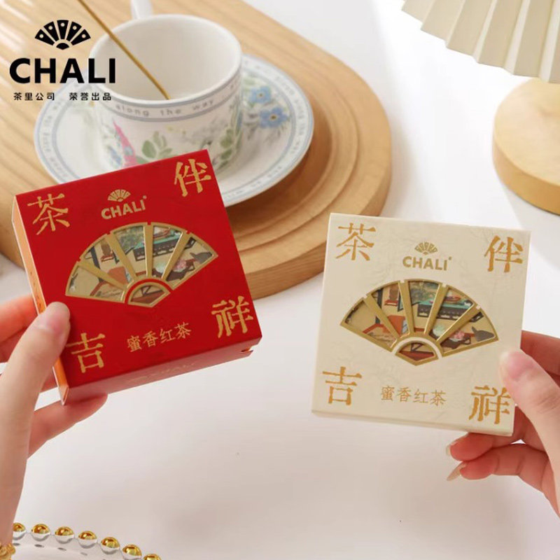 CHALI茶里 蜜香红茶茶伴吉祥国风伴手礼婚庆喜茶随手礼袋泡茶包