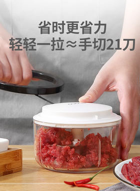 意可可蒜泥器手动压蒜器捣蒜泥神器蒜蓉搅碎机姜蒜切绞拉蒜末家用