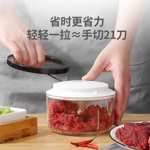 意可可蒜泥器手动压蒜器捣蒜泥神器蒜蓉搅碎机姜蒜切绞拉蒜末家用