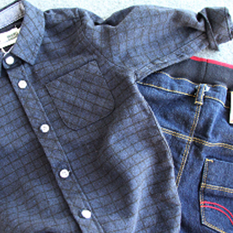 Chemise garcon à manche longue - Ref 2081944 Image 4