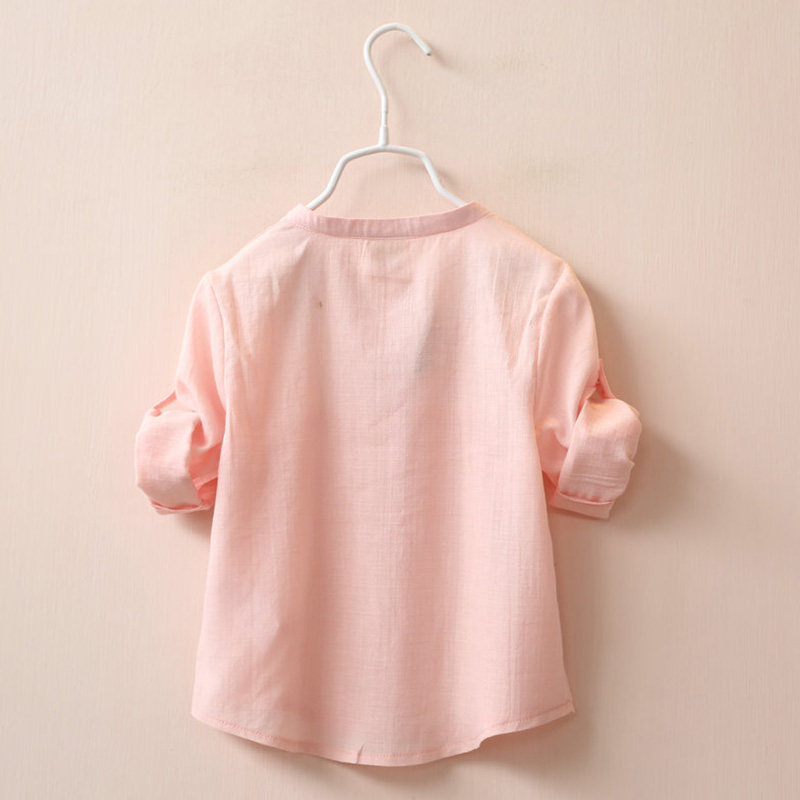 Chemise fille à manche longue - Ref 2088517 Image 3