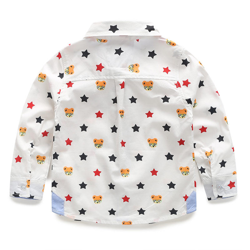 Chemise garcon à manche longue - Ref 2081972 Image 3