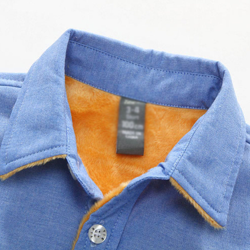 Chemise garcon à manche longue - Ref 2081927 Image 4